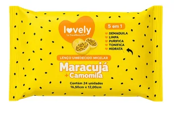 Lenço Umedecido Maracujá